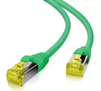 Helos ultra flex savienojuma kabelis S/FTP Cat 6a TPE green 20.0 - Ļoti elastīgs savienojuma kabelis - Ideāli piemērots, piemēram, multivides tehnoloģijām vai optimizētai kabeļu pārvaldībai tīkla skap