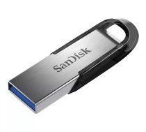 SanDisk ULTRA FLAIR USB zibatmiņa 64 GB USB Type-A 3.2 Gen 1 (3.1 Gen 1) Melns, Sudrabs