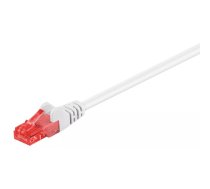 Goobay 95257 tīkla kabelis Balts 0,25 m Cat6 U/UTP (UTP)