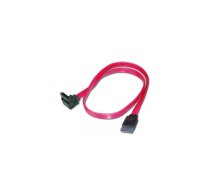 PremiumCord SATA kabelis 0,5m 1x90°+1x taisns