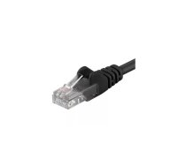 PremiumCord Patch cable UTP RJ45-RJ45 c5e 3m bl tīkla kabelis Melns Cat5e U/UTP (UTP)