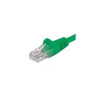 PremiumCord Patch cable UTP RJ45-RJ45 CAT5e 3m gren tīkla kabelis Zaļš U/UTP (UTP)