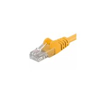 PremiumCord Patch kabel UTP Cat5e 50cm zluta tīkla kabelis Dzeltens 0,5 m U/UTP (UTP)