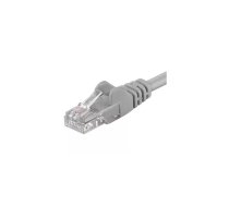 Tīkla kabelis PremiumCord Patch cable UTP RJ45-RJ45 CAT5e 3m pelēks