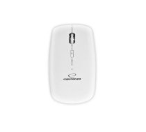 Bezvadu optiskā pele ESPERANZA EM120W RF, 2400 DPI, 4 pogas, pelēka/balta