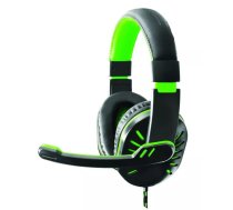 Austiņas Esperanza GAMING HEADSET CROW GREEN EGH330G