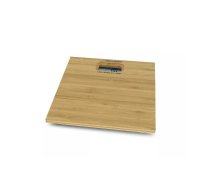 Elektroniskās vannas istabas svari ESPERANZA EBS012 — bambusa platforma, LCD 70×34 mm, max 180 kg, skārienkontrole