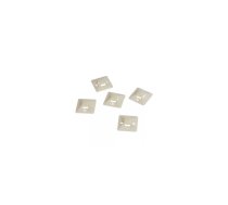 LogiLink KAB0043 kabeļu saite Akrilonitrilbutadiēnstirēnterpolimēra (ABS) Ziloņkauls 100 pcs