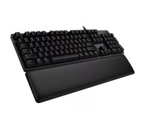 Logitech G G513 CARBON LIGHTSYNC RGB Mechanical Gaming Keyboard, GX Brown tastatūra USB Ziemeļvalstu Ogleklis