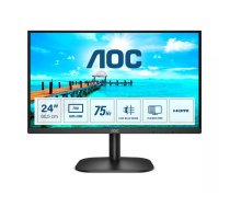 AOC B2 24B2XHM2 monitori 60,5 cm (23.8") 1920 x 1080 pikseļi Full HD LCD Melns