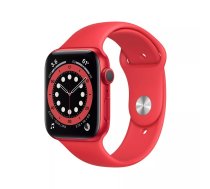Apple Watch Series 6 OLED 44 mm Digitāls 368 x 448 pikseļi Skārienjūtīgais ekrāns Sarkans Wi-Fi GPS