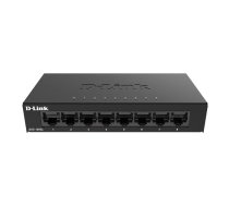 D-Link DGS-108GL Nepārvaldīts Gigabit Ethernet (10/100/1000) Melns