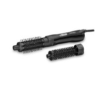 Iztaisnošanas suka BABYLISS AS82E — keramikas sildīšana, 800 W, 2 sildīšanas līmeņi, 2 suka galviņas, 2 m rotējošs vads, melna