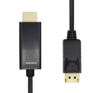 ProXtend DP1.2-HDMI30-002 video kabeļu aksesuārs 2 m DisplayPort HDMI Melns