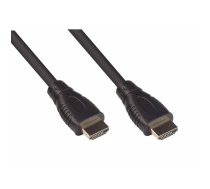 Alcasa 4520-020 HDMI kabelis 2 m HDMI Type A (Standard) Melns