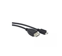 USB 2.0 kabelis LANBERG OEM-0006 — USB A uz Micro-USB B, 0.15 m, melns