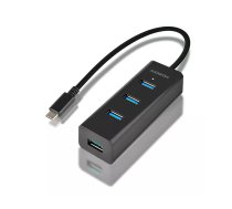 Axagon HUE-S2C interfeisa centrmezgls USB 3.2 Gen 1 (3.1 Gen 1) Type-A 5000 Mbit/s Melns