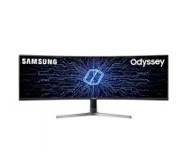 Samsung Odyssey C49RG94SSR monitori 124,5 cm (49") 5120 x 1440 pikseļi UltraWide Dual Quad HD LED Zils, Pelēks