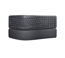 Logitech Ergo K860 tastatūra Birojs RF bezvadu sakari + Bluetooth US International Grafīts