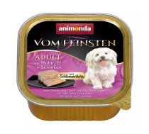 animonda Vom Feinsten Gourmet core with Chicken, egg + ham Egg, Cālis, Šķiņķis Pieaudzis suns 150 g