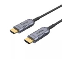 UNITEK C11027DGY HDMI kabelis 5 m HDMI Type A (Standard) Melns, Pelēks