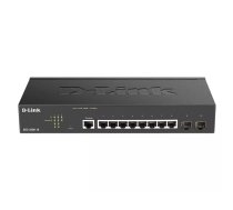 D-Link DGS-2000-10 tīkla pārslēgs Vadīts L2/L3 Gigabit Ethernet (10/100/1000) 1U Melns