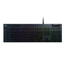 Logitech G G815 LIGHTSYNC RGB Mechanical Gaming Keyboard – GL Linear tastatūra USB Krievu Ogleklis