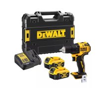 Bezvada urbis DeWALT DCD708P2T-QW 18V Li-Ion 5Ah, 2 akumulatori, 1650 apgr/min, 65 N·m, 30 mm koks, 13 mm tērauds