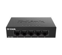 D-Link DGS-105GL/E tīkla pārslēgs Nepārvaldīts Gigabit Ethernet (10/100/1000) Melns