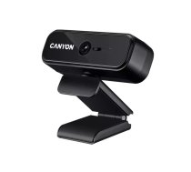 Webkamera CANYON C2N 2 MP Full HD 1920x1080 USB 2.0 melna, skava/stends