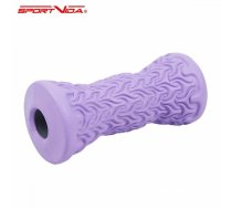 SportVida EVA putu Masāžas rullis un Vingrošanas cilindrs (16cm garš/ 7.5cm diametrs) Violets