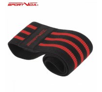 SportVida Fitnesa &amp; Krossfit Augstas pretestības Gumija priekš sēžas muskuļiem 36*8cm Zila