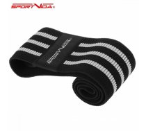 SportVida Fitnesa &amp; Krossfit Augstas pretestības Gumija priekš sēžas muskuļiem 40*8cm Pelēka