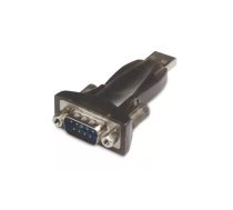 Microconnect USBADB9FC kabeļu spraudņu pāreja RS232 USB A Melns