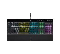 Klavietes Corsair K55 RGB PRO Gaming USB QWERTY US English Black