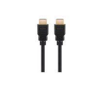 Goobay 41081 HDMI kabelis 0,5 m HDMI Type A (Standard) 2 x HDMI Type A (Standard) Melns