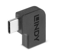 Lindy 41894 kabeļu spraudņu pāreja USB 3.2 Type C Melns