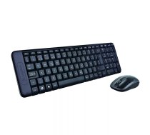 Logitech Wireless Combo MK220 tastatūra Pele iekļauta Birojs USB Spāņu Melns