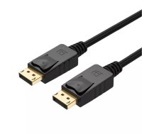 UNITEK Y-C608BK DisplayPort kabelis 2 m Melns