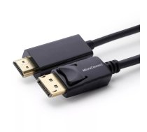 Microconnect MC-DP-HDMI-150 video kabeļu aksesuārs 1,5 m DisplayPort Melns