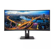 Philips B Line 345B1C/00 monitori 86,4 cm (34") 3440 x 1440 pikseļi Quad HD LCD Melns