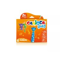 Carioca Teddy Marker 1+ flomāsters Īpaši izteikts treknraksts Daudzkrāsains 6 pcs