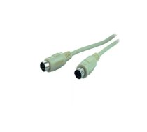 shiverpeaks BS78107-2 PS/2 kabelis 1,8 m 6-p Mini-DIN Pelēks