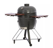 TunaBone Kamado classic 23" grils, L izmērs, tumši pelēks