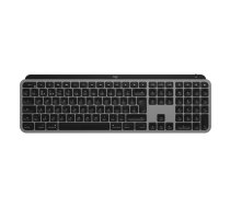 Logitech MX Keys f/ Mac tastatūra RF bezvadu sakari + Bluetooth QWERTZ Vācu Pelēks