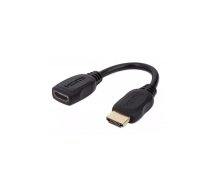 Manhattan 354523 kabeļu spraudņu pāreja HDMI 19-pin Melns