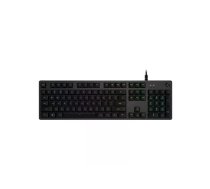 Logitech G G512 Carbon RGB Mechanical Gaming Keyboard, GX Blue (Clicky) tastatūra USB Ziemeļvalstu Ogleklis