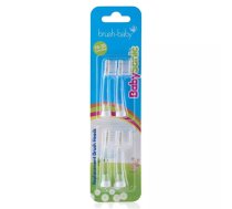 Aizvietojamās bērnu soniskās elektriskās zobu birstes galvas Brush-Baby 331005