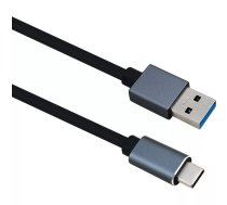 Helos PREMIUM - USB kabelis - no A(M) tipa USB uz USB-C (M) - USB 3.1 - 2 m - melns