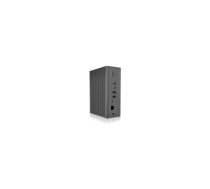 ICY BOX IB-DK2262AC Vadu USB 3.2 Gen 1 (3.1 Gen 1) Type-C Antracīts